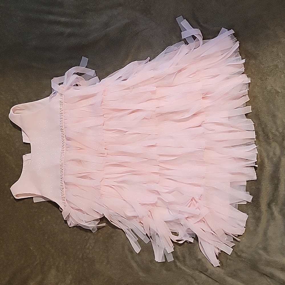 Pink Girls 4t Flapper Style Dress